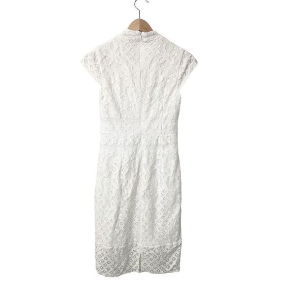 Baltic Born‎ White Aria Lace Column Dress Size Small - Picture 3 of 5